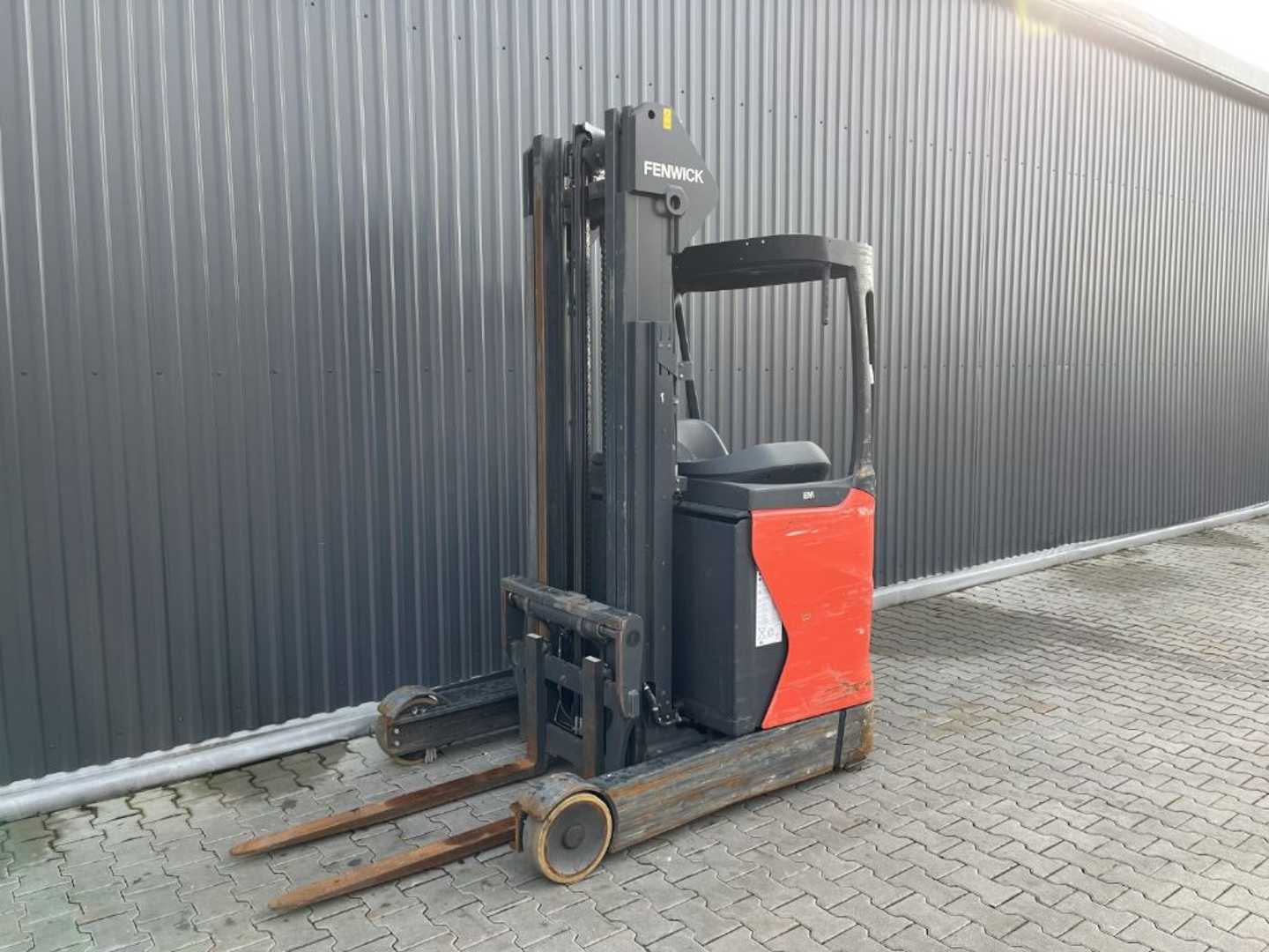 Heftruck gebruikt LINDE R14 ELEKTRO SCHUBMASTSTAPLER (13058677)