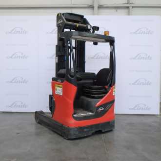 Heftruck gebruikt LINDE R14 ELEKTRO SCHUBMASTSTAPLER (13076174) backdrop