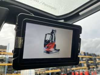 Heftruck gebruikt LINDE R14HD-01 ELEKTRO SCHUBMASTSTAPLER (13067533)
