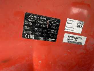 Heftruck gebruikt LINDE R14N-01 ELEKTRO SCHUBMASTSTAPLER (13068312)