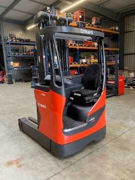 Heftruck gebruikt LINDE R16 ELEKTRO SCHUBMASTSTAPLER (13067186)