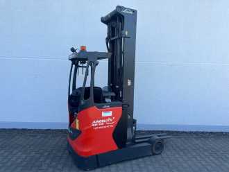 Heftruck gebruikt LINDE R20 ELEKTRO SCHUBMASTSTAPLER (13032564) backdrop