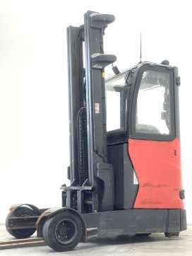 Heftruck gebruikt LINDE R20G-01-1120 ELEKTRO SCHUBMASTSTAPLER (12917139) backdrop