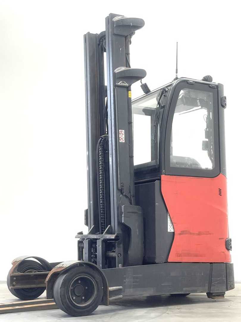 Heftruck gebruikt LINDE R20G-01-1120 ELEKTRO SCHUBMASTSTAPLER (12917139)