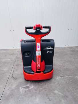 Heftruck gebruikt LINDE T 18 ELEKTRO NIEDERHUBWAGENDEICHSEL (13067152) backdrop