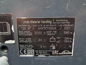 Heftruck gebruikt LINDE T20 SP ELEKTRO HOCHHUBWAGENDEICHSEL (13073359)