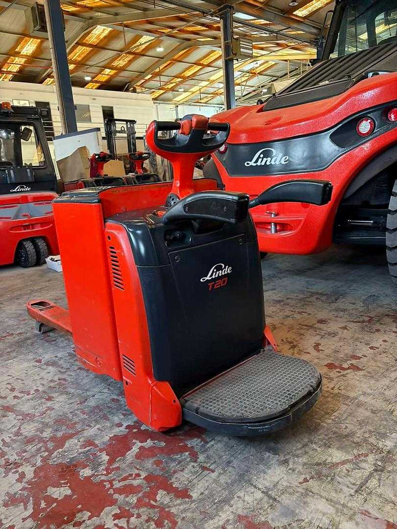 Heftruck gebruikt LINDE T20AP ELEKTRO SCHUBMASTSTAPLER (13034597)