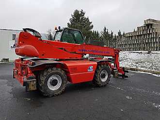 Heftruck gebruikt MANITOU Chariot élévateur à mât télescopique DIESEL TELESKOPARMSTAPLER (12145712) backdrop