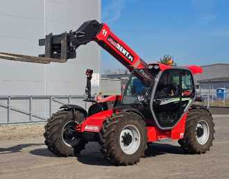 Heftruck gebruikt MANITOU MLT 741 H ST3B 2015/2016 JMPRENT WEITERE TELESKOPARMSTAPLER (13036323)