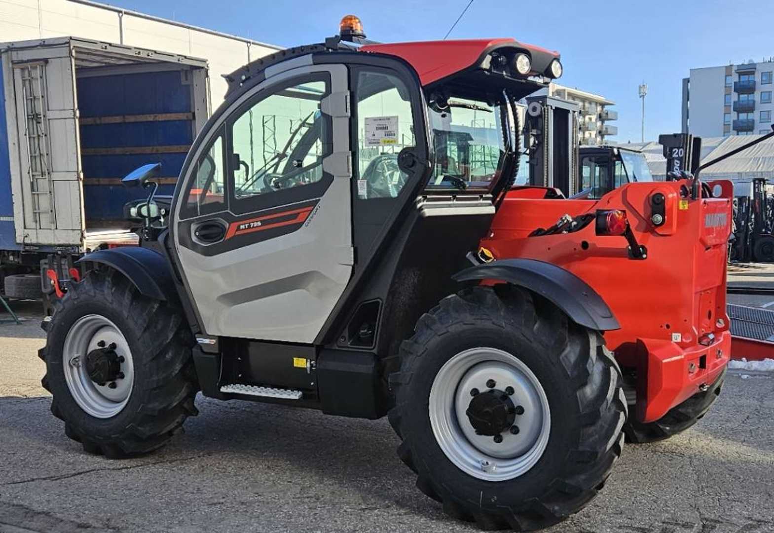 Heftruck gebruikt MANITOU MT 735 75D ST5 S1 - NEW MODEL AC WEITERE TELESKOPARMSTAPLER (13052332)