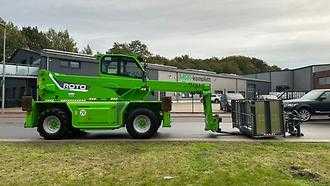 Heftruck gebruikt MERLO Roto 40.16 - 2019er - Viel Zubehör DIESEL TELESKOPARMSTAPLER (13075001)
