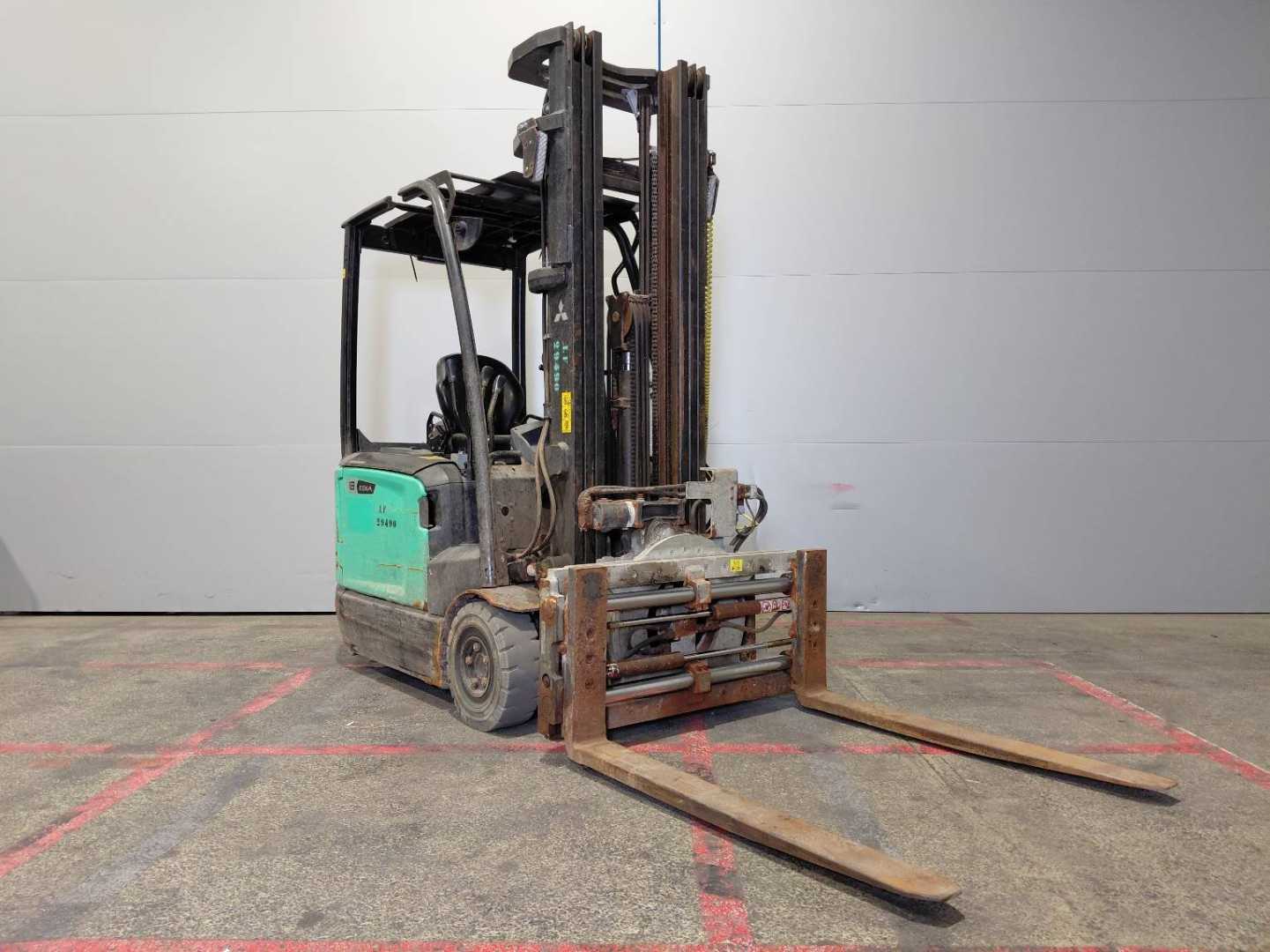 Heftruck gebruikt MITSUBISHI FB18NT ELEKTRO DREIRADFRONTSTAPLER (13048344)