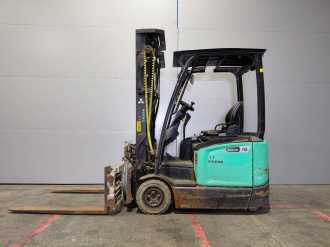 Heftruck gebruikt MITSUBISHI FB18NT ELEKTRO DREIRADFRONTSTAPLER (13048344)