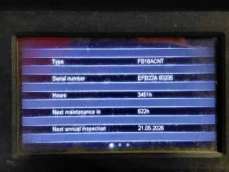 Heftruck gebruikt MITSUBISHI FB18NT ELEKTRO DREIRADFRONTSTAPLER (13048344)