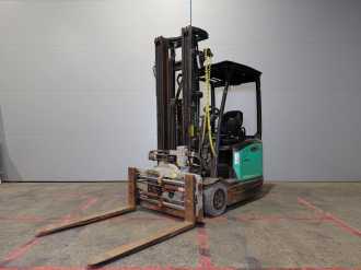 Heftruck gebruikt MITSUBISHI FB18NT ELEKTRO DREIRADFRONTSTAPLER (13048344)