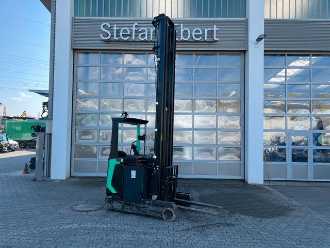 Heftruck gebruikt MITSUBISHI RB20N2H / Triplex: 11.500mm / 2.000kg / 2022 DIESEL SCHUBMASTSTAPLER (13034658) backdrop