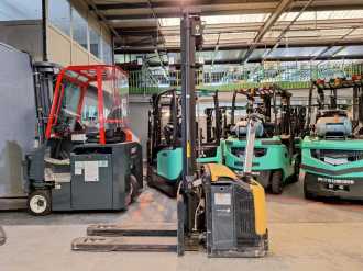 Heftruck gebruikt MITSUBISHI SBP16N2I ELEKTRO HOCHHUBWAGENDEICHSEL (12905798)