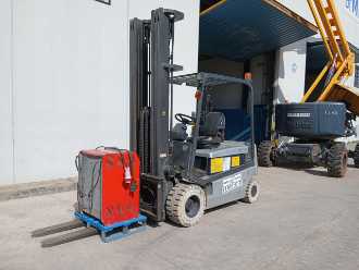 Heftruck gebruikt NISSAN GQ02L30CU CARRETILLA ELEVADORA ELECTRICA 3000 KG ELEKTRO VIERRADFRONTSTAPLER (13006616)