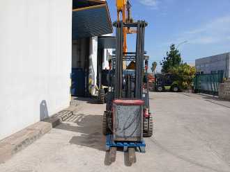 Heftruck gebruikt NISSAN GQ02L30CU CARRETILLA ELEVADORA ELECTRICA 3000 KG ELEKTRO VIERRADFRONTSTAPLER (13006616)