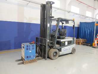 Heftruck gebruikt NISSAN GQ02L30CU CARRETILLA ELEVADORA ELECTRICA 3000 KG ELEKTRO VIERRADFRONTSTAPLER (13006617)