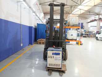 Heftruck gebruikt NISSAN GQ02L30CU CARRETILLA ELEVADORA ELECTRICA 3000 KG ELEKTRO VIERRADFRONTSTAPLER (13006617)