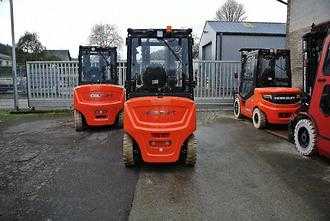 Heftruck gebruikt NOBLELIFT FE4P25Q ELEKTRO VIERRADFRONTSTAPLER (13010608)