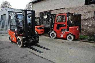 Heftruck gebruikt NOBLELIFT FE4P35Q ELEKTRO VIERRADFRONTSTAPLER (13010610)