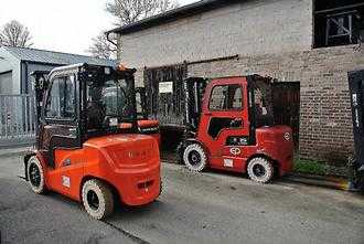 Heftruck gebruikt NOBLELIFT FE4P35Q ELEKTRO VIERRADFRONTSTAPLER (13010615)