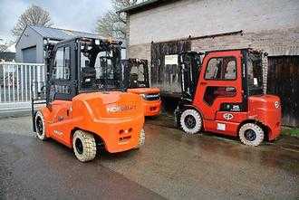 Heftruck gebruikt NOBLELIFT FE4P50Q ELEKTRO VIERRADFRONTSTAPLER (13010613)