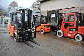 Heftruck gebruikt NOBLELIFT FE4P50Q ELEKTRO VIERRADFRONTSTAPLER (13010614)