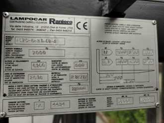 Heftruck gebruikt RANIERO AC70-6-HT-CU-S ELEKTRO VIERRADFRONTSTAPLER (12810468)