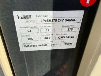 Heftruck gebruikt SAMAG ELFO 2 Baujahr 2018 Stunden 1592 Hubhöhe 6500 ELEKTRO SCHUBMASTSTAPLER (13050845)