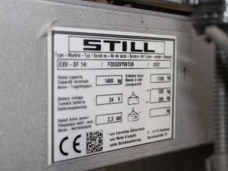 Heftruck gebruikt STILL EXV-SF 14 i ELEKTRO HOCHHUBWAGENDEICHSEL (13075472)