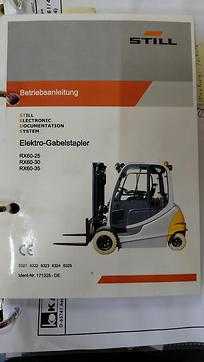 Heftruck gebruikt STILL RX60-35 mit Video ELEKTRO VIERRADFRONTSTAPLER (13067994)