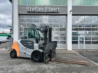 Heftruck gebruikt STILL RX70-80 / Duplex: 4.70m! / Zinkenversteller / SS DIESEL VIERRADFRONTSTAPLER (13031326) backdrop