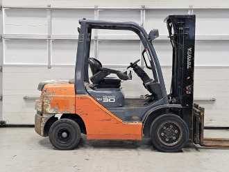 Heftruck gebruikt TOYOTA 02-8FDF30 DIESEL VIERRADFRONTSTAPLER (13034779)