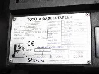 Heftruck gebruikt TOYOTA 40-8 FD 50 N DIESEL VIERRADFRONTSTAPLER (13064911)
