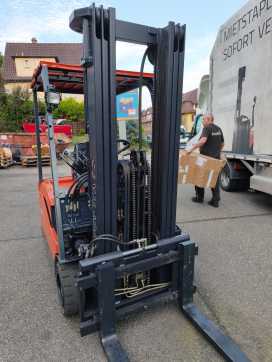 Heftruck gebruikt TOYOTA 5FBE15 ELEKTRO DREIRADFRONTSTAPLER (13060593)