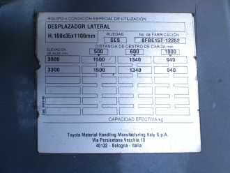 Heftruck gebruikt TOYOTA 8FBE15T ELEKTRO DREIRADFRONTSTAPLER (12961098)