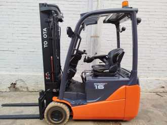 Heftruck gebruikt TOYOTA 8FBEK16T ELEKTRO DREIRADFRONTSTAPLER (13075201)