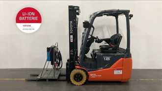 Heftruck gebruikt TOYOTA 8FBEK18T ELEKTRO DREIRADFRONTSTAPLER (13021533) backdrop