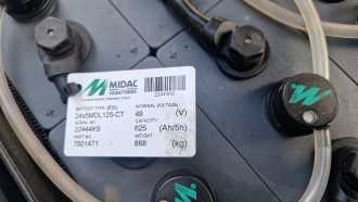 Heftruck gebruikt TOYOTA 8FBEk16T ELEKTRO DREIRADFRONTSTAPLER (13068597)