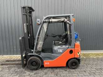 Heftruck gebruikt TOYOTA 8FGF15F GAS VIERRADFRONTSTAPLER (13012313)