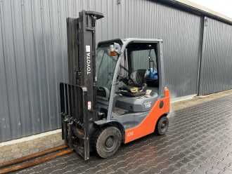 Heftruck gebruikt TOYOTA 8FGF15F GAS VIERRADFRONTSTAPLER (13030998) backdrop