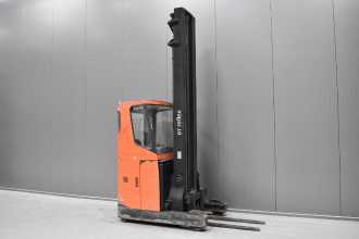 Heftruck gebruikt TOYOTA RRE 160 CC /54562/ ELEKTRO SCHUBMASTSTAPLER (12958206) backdrop