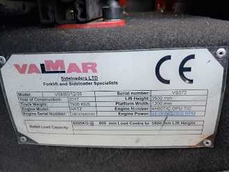 Heftruck gebruikt VALMAR VSM50/12/35 DIESEL SEITENSTAPLER (12947015)