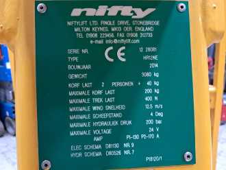 Heftruck gebruikt WEITERE Nifty-Lift HR12NE ELEKTRO WEITERE (12911930)
