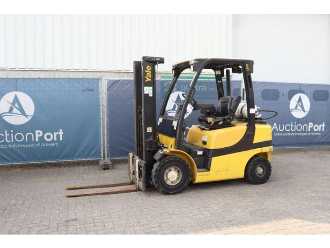 Heftruck gebruikt YALE GLP25VX F2170 GAS VIERRADFRONTSTAPLER (13059803) backdrop