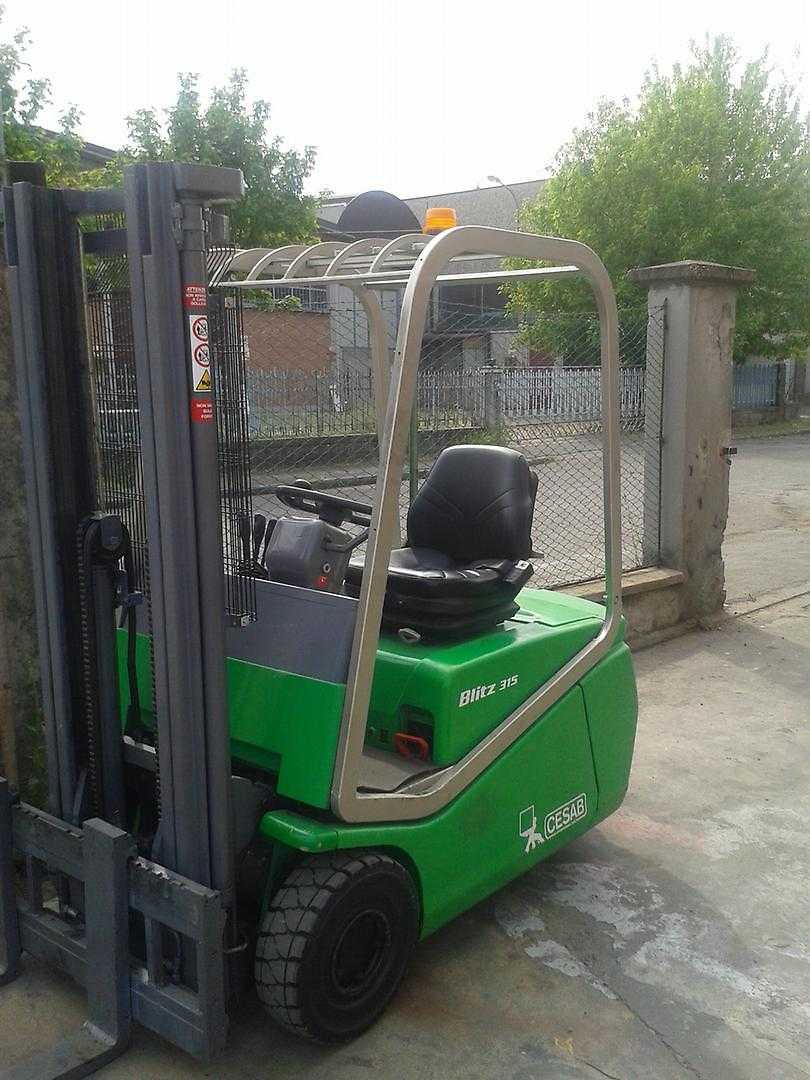 Used Forklift Cesab BLITZ315 3 ratų šakinis krautuvas (Image 2)