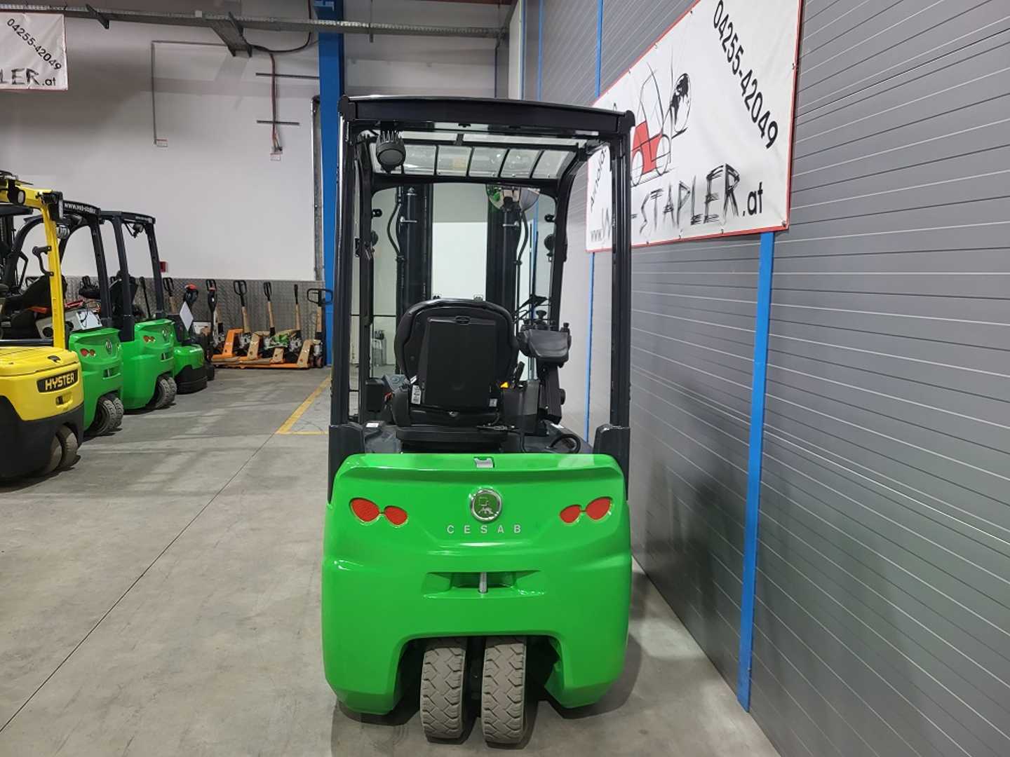Used Forklift Cesab B320II 3 ratų šakinis krautuvas (Image 1) Used Forklift Cesab B320II 3 ratų šakinis krautuvas (Image 1)